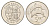 Исландия 5 крон 1996 дельфины KM 28a сталь плакированная никелем UNC 4586-437