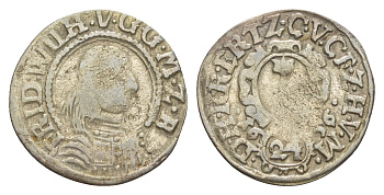 Бранденбург-Пруссия 1/24 талера 1656 Фридрих Вильгельм I (1640-1688) KM 264 серебро 1525-1224