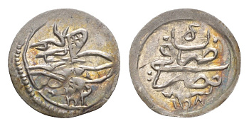 Египет 1 пара 1755 AH 1168 KM 95 серебро UNC 4044-222