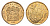 ЮАР 20 центов 1995 герб, цветок протея KM 136 сталь плакированная бронзой UNC 4694-846