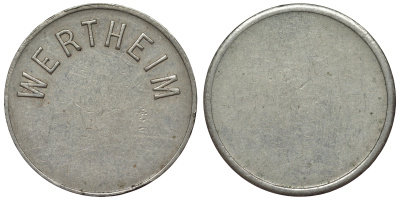 Германия, Вертхайм 10 пфеннигов? ок. 1920 Баден-Вюртемберг, нотгельд медно-никель 4119-516