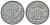 Франция 1 франк 1943 правительство Виши KM 902.1, Le Franc 223.3 алюминий 4128-345