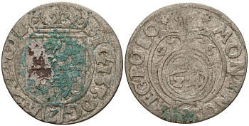 Польша 3 полкера (3 полторака - 1 крейцер) 1626 Сигизмунд III Ваза (1587-1632) Gorecki B.26, KM 41 серебро 4160-217