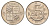 Чехословакия 5 крон 1991 KM 152 медно-никель UNC 4678-711