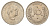 Тонга 10 сенити 1967 год-тип, Салоте Тупоу III (1900-1965) KM 7 медно-никель UNC 176-332