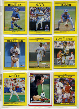 США КАРТОЧКИ БЕЙСБОЛЬНЫЕ 9 штук разных 7501-47