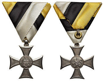 Болгария орден 1899-1918 за войсковую службу (10 лет) серебро 3831-311