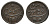 Британская Индия, Бенгальское Президентство 1/2 анна 1780-1784 год 1195, PRINSEP COINAGE, год 22, диаметр 27 мм. KM 127 медь XF 4044-742