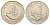 ЮАР 50 центов 1964 Ян ван Рибек, газель KM 62 серебро UNC 1515-1431