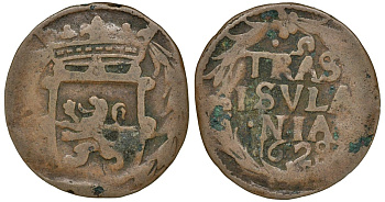 Нидерланды, Оверэйсел 1 дуит 1628 медь 4132-1242