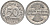 Германия 50 пфеннигов 1921 F KM 27, J.301, Weege 10 алюминий UNC 4584-747