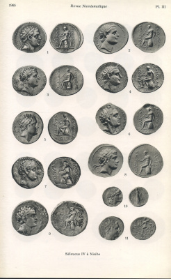 Ж.Бабелон, Ж. Лафори, Г. Ле риде, Ж. Трико  Ревю французского нумизматического общества 1965 г. 1966 J. BABELON, J. LAFAURIE, G. LE RIDER, J. TRICOU, REVUE NUMISMATIQUE, VI SERIE-TOME VII-ANNEE 1965, 345 страниц с иллюстрациями 58-01-03-06