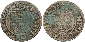Польша 3 полкера (3 полторака - 1 крейцер) 1623 Сигизмунд III Ваза (1587-1632) Gorecki B.23 серебро 4158-1256