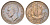 Великобритания 1/2 пенни 1947 Георг VI (1936-1952) KM 844, Spink 4115 бронза 4707-1047