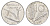 Италия 10 лир 1975 R, плуг, колосья KM 93 алюминий 4704-547