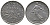 Франция 1/2 франка 1965 сеятель KM 931, Le Franc 198.3 никель 26-963