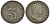 Великобритания 3 пенса 1763 Георг III (1760-1820) KM 591, Spink 3753 серебро 1524-234