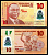 Нигерия 10 найра 2009 Pick 33 d пластик UNC (пресс) 6299-38-3-2