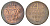 Гессен-Кассель 4 геллера 1821 Вильгельм II (1821-1847) KM 562 медь 1531-1532