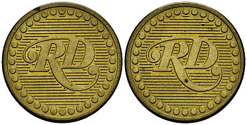 США жетон ND Reader?s Digest латунь 4135-923