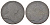 Великобритания 1/2 пенни 1770-1775 Георг III (1760-1820) KM 601, Spink 3774 медь 4707-917