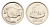 Фиджи 5 центов 2012 KM 332 сталь плакированная никелем UNC 4697-734