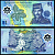 Бруней 1 ринггит 1996 Pick 22a пластик UNC (пресс) 446-1-3