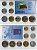 Литва набор из 9 монет (1, 2, 5, 10, 20 и 50 центов; 1, 2 и 5 лит) 1991, 2000, 2008, 2009 и 2013 в красочной упаковке с информацией о стране KM 85, 86, 87, 106, 107, 108, 111, 112 и 113 UNC 2-6-3-102