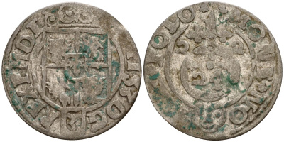 Польша 3 полкера (3 полторака - 1 крейцер) 1622 Сигизмунд III Ваза (1587-1632) Gorecki B.22, KM 41 серебро 4158-849