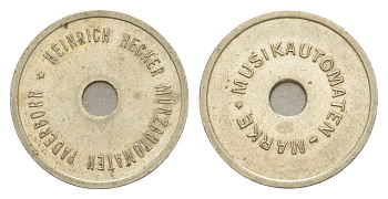 Германия жетон для музыкальных автоматов ND медно-никель 4636-1011
