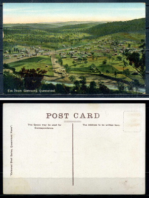Австралия post card - открытка Эск, из Гленрока, Квинсленд 2193-56