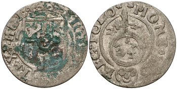 Польша 3 полкера (3 полторака - 1 крейцер) 1624 Сигизмунд III Ваза (1587-1632) Gorecki B.24, KM 41 серебро 4158-955