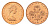 Остров Мэн 1/2 нового пенни 1971 Елизавета II (1952-2022) KM 19 бронза PROOF 5010-1523