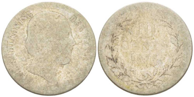 НИДЕРЛАНДЫ 10 ЦЕНТОВ 1976 ВИЛЛЕМ III (1849-1890) KM 80 серебро 211-669
