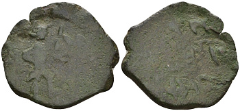 Великое княжество Тверское пуло 1425-1461 Вел. князь Борис Александрович, лучник Гулецкий/Петрунин 2811 В медь 262-1647