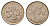 Чехословакия 2 кроны 1948 KM 23 медно-никель UNC 4678-642