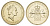Великобритания 2 фунта 1989 Елизавета II (1952-2022), 300 лет "Биллю о правах" Шотландии KM 961, Spink 4313 (K3) никель латунь UNC 56-233