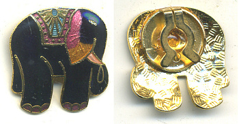 ЗНАЧОК ИНДИЙСКИЙ СЛОН 7503-1-15