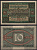 Германия 10 марок 1920 Pick 67a бумага 8602-33-2-1