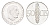 Испания 50 сентимо 1966 (72) Франсиско Франко (1939-1975) KM 795 алюминий UNC 4705-1027