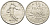 ФРАНЦИЯ 1/2 ФРАНКА 1967 СЕЯТЕЛЬ KM 931.1, LE FRANC 198.6 никель 175-934