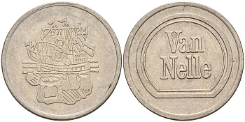 Нидерланды жетон  кофейный VAN NELE  медно-никель    4603-314