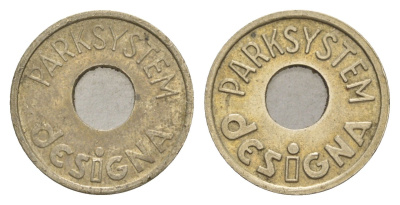 Германия парковочный жетон designa ND медно-никель 4636-969