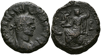 Римская Империя, Провинция Египет тетрадрахма 283 - 284 Нумериан / Рома, Александрия Good Very fine Kamp/Gansch 114.7 биллон 1073-9-76