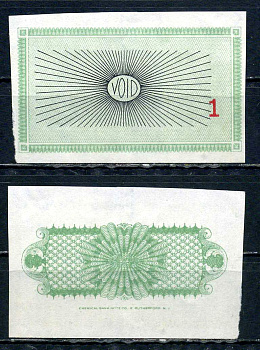 Германия купон от акции бумага aUNC 6294-47-3-1