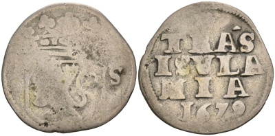 Оверэйсел (Overyssel) 2 стивера 1679 KM 45 серебро 1528-334