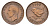Великобритания 1 фартинг 1949 Георг VI (1936-1952) KM 867, Spink 4119 бронза 4643-954