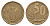 ЮАР 50 центов 2005 Зантедеския Эллиота (калла), герб, год-тип KM 294 сталь плакированная бронзой 4694-967