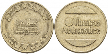 ЕВРОПА ЖЕТОН ДЛЯ ПЛАТНОГО ПРОХОДА ЭКСКУРСИОНЫЕ ПРОГУЛКИ НА КОРАБЛЕ белый металл 4544-913