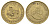ЮАР 1 цент 1961 Ян Ван Рибек (1619-1677), голландский исследователь, мореплаватель, основатель Г. Кейптауна, две птички на ветке с ягодами KM 57 латунь 4692-1043